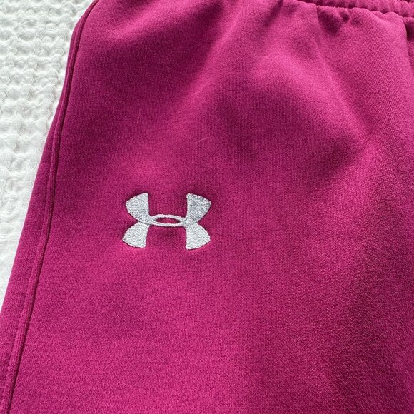 Under Armour Women's Pink Sweatpants Drawstring & Elastic Waist Size M - Picture 5 of 9